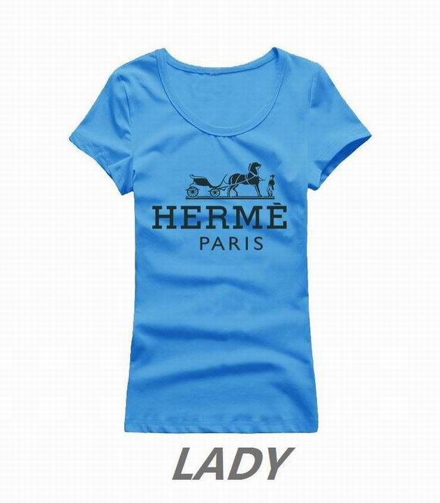 Hermes short round collar T woman S-XL-033